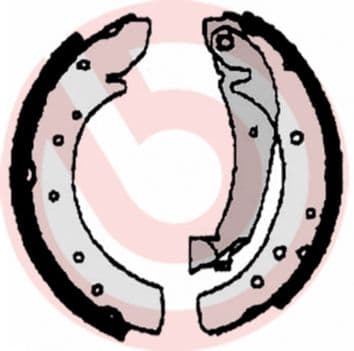 Juego de zapatas de frenos BREMBO S 23 516