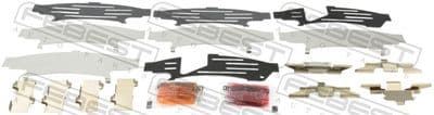 Juego de accesorios, balatas de frenos FEBEST 0503-GHF