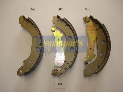 Juego de zapatas de frenos JAPANPARTS GF-199AF