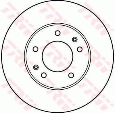 Disco de freno TRW DF2606