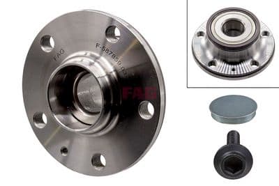 Juego de balero de rueda Schaeffler FAG 713 6111 60