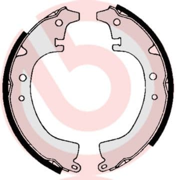 Juego de zapatas de frenos BREMBO S 83 515