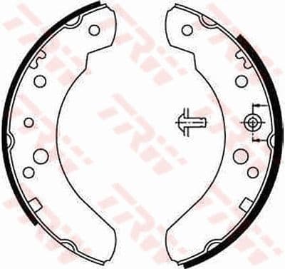 Juego de zapatas de frenos TRW GS6224