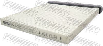 Filtro, aire del interior FEBEST 0543-002