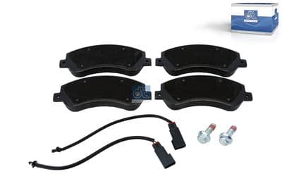 Juego de balatas de freno DT Spare Parts 13.93100