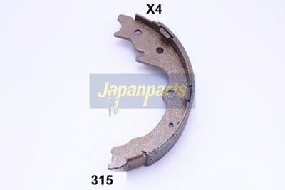 Juego de zapatas de frenos JAPANPARTS GF-315AF