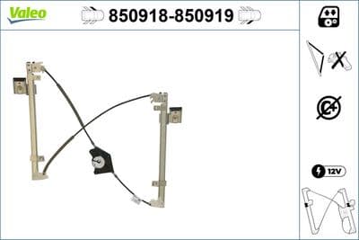 Elevador para ventanas VALEO 850919