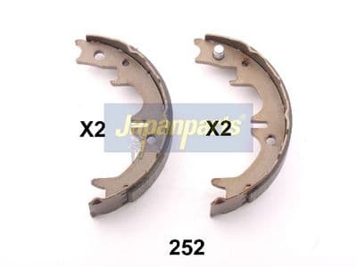 Juego de zapatas de frenos JAPANPARTS GF-252AF