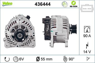 Alternador VALEO 436444