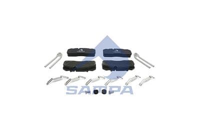 Juego de balatas de freno SAMPA 096.614