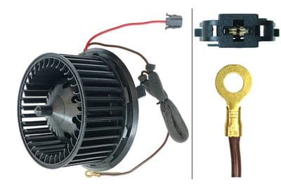 Ventilador del interior HELLA 8EW 366 403-011
