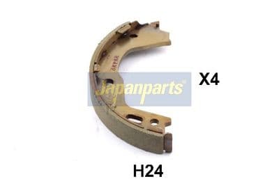 Juego de zapatas de frenos JAPANPARTS GF-H24AF