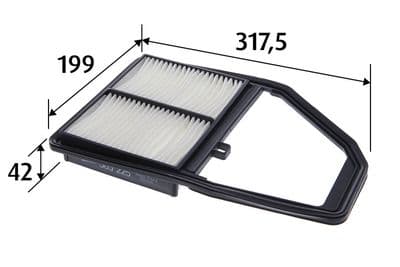 Filtro de aire VALEO 585225