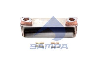 Radiador de aceite, aceite de motor SAMPA 025.158