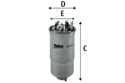 Filtro combustible VALEO 587500