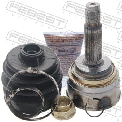 Juego de articulación, eje de transmisión FEBEST 0410-003