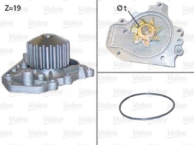 Bomba de agua, refrigeración del motor VALEO 506894