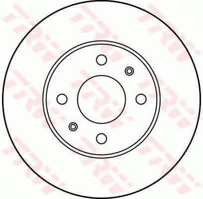 Disco de freno TRW DF2675