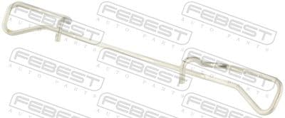 Resorte, balata del freno de disco FEBEST 2303-001