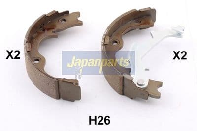 Juego de zapatas de frenos JAPANPARTS GF-H26AF