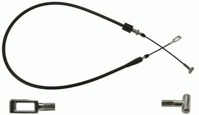 Cable de accionamiento, freno de estacionamiento TRW GCH618