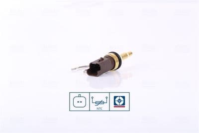 Sensor, temperatura del refrigerante NISSENS 207018
