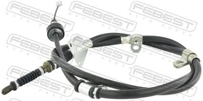 Cable de accionamiento, freno de estacionamiento FEBEST 2299-PCSPORRH