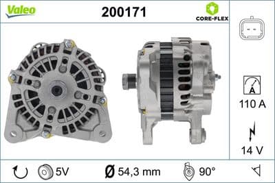 Alternador VALEO 200171