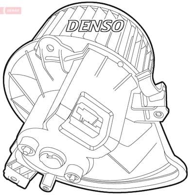 Ventilador del interior DENSO DEA01210
