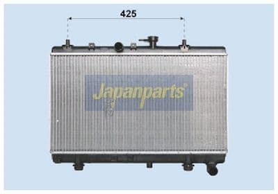 Radiador, refrigeración del motor JAPANPARTS RDA333021