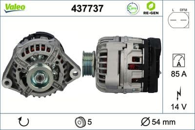 Alternador VALEO 437737