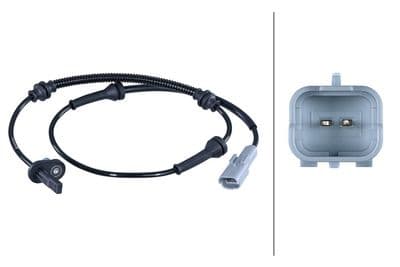 Sensor, revoluciones de la rueda HELLA 6PU 358 422-431