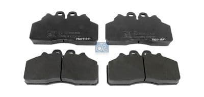 Juego de balatas de freno DT Spare Parts 7.92605