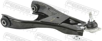 Brazo oscilante, suspensión de ruedas FEBEST 0224-D10RH