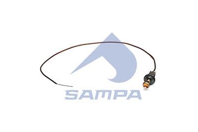 Cable de accionamiento, freno de estacionamiento SAMPA 210.197