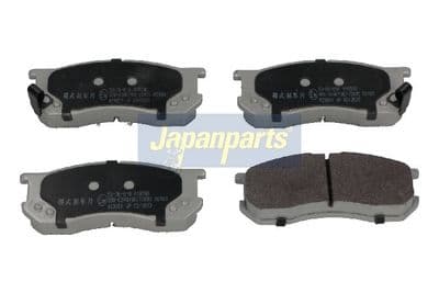 Juego de balatas de freno JAPANPARTS PA-616AF