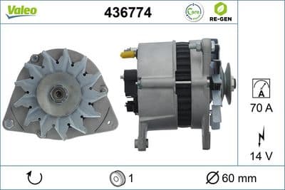 Alternador VALEO 436774
