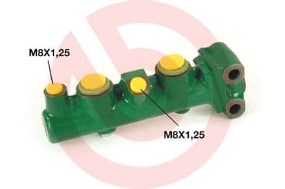Cilindro principal de freno BREMBO M 61 031