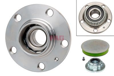 Juego de balero de rueda Schaeffler FAG 713 6102 20
