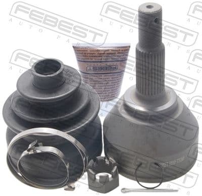 Juego de articulación, eje de transmisión FEBEST 0210-T31M9