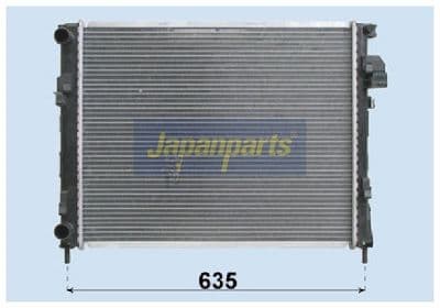 Radiador, refrigeración del motor JAPANPARTS RDC092031