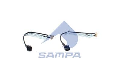 Contacto de aviso, desgaste de balatas de frenos SAMPA 092.541