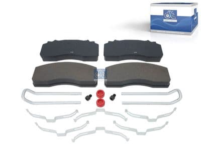 Juego de balatas de freno DT Spare Parts 4.92243