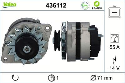 Alternador VALEO 436112