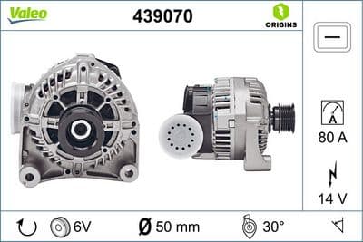 Alternador VALEO 439070