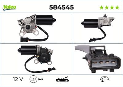 Motor del limpiaparabrisas VALEO 584545