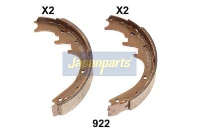 Juego de zapatas de frenos JAPANPARTS GF-922AF