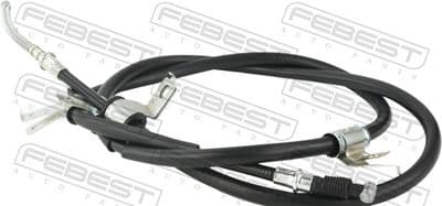 Cable de accionamiento, freno de estacionamiento FEBEST 04100-KH4LH
