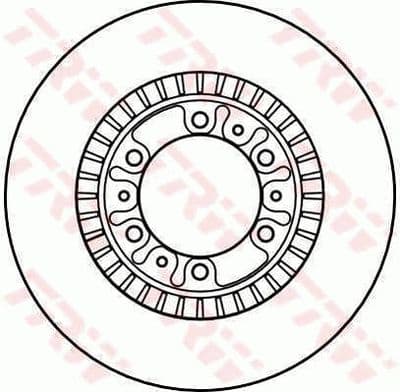 Disco de freno TRW DF4077