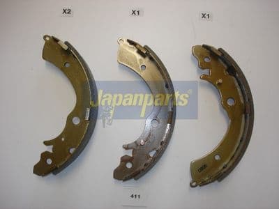Juego de zapatas de frenos JAPANPARTS GF-411AF
